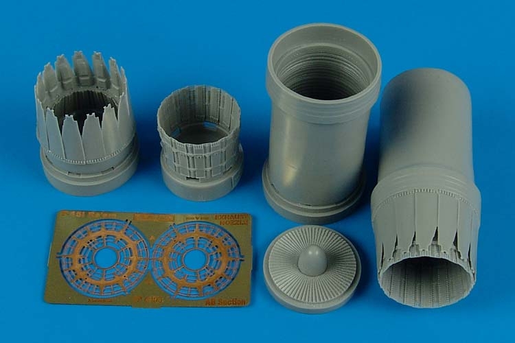 FOR RVL & HSG4115 AIRES HOBBY 1/48 F15E EXHAUST NOZZLES 2 