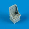 Accessory for plastic models - A6M2b Zero seat with safety belts