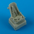 Accessory for plastic models - Bf 109E seat with safety belts