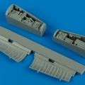 Accessory for plastic models - F-5E Tiger II electronic bay
