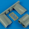 Accessory for plastic models - BAC Lightning F.6/F.2A exhaust nozzles