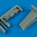 Accessory for plastic models - J35F/J Draken gun bay