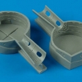 Accessory for plastic models - Bf 109G wheel bay