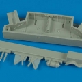 Accessory for plastic models - Hawker Hurricane wheel bay