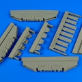 Accessory for plastic models - BRU-32 bomb racks for F-14 Bombcat