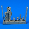 Accessory for plastic models - U.S.A.F. Fighter Pilot WWII - 8th Army (European Battlefields)