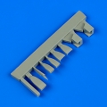 Accessory for plastic models - Su-9 Fishpot air scoops