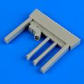 Accessory for plastic models - Gloster Gladiator air intakes