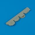 Accessory for plastic models - Me 262 undercarriage covers