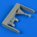 Accessory for plastic models - Su-25K Frogfoot control lever and pedals