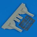 Accessory for plastic models - F6F-3 Hellcat undercarriage covers