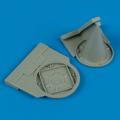 Accessory for plastic models - Su-22M4 exhaust & air intake covers