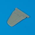 Accessory for plastic models - Junkers Ju 88G correct tail fin