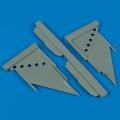 Accessory for plastic models - MiG-21MF/bis/SMT correct stabilizers