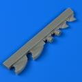 Accessory for plastic models - Bristol Beaufighter air intakes and fuel drain (AB)
