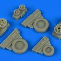 Accessory for plastic models - F-16I Sufa weighted wheels