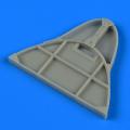 Accessory for plastic models - Gloster Gladiator bulkhead