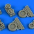 Accessory for plastic models - F-16I Sufa weighted wheels (GY production)