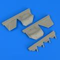Accessory for plastic models - F/A-22A Raptor undercarriage covers