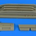 Accessory for plastic models - Su17M3/M4 Fitter K fully louded chaff/flare dispensers