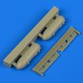 Accessory for plastic models - Ki-61-Id Hien drop tanks with pylons