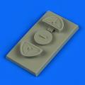 Accessory for plastic models - L-29 Delfín FOD covers