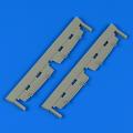 Accessory for plastic models - Dornier Do 17Z undercarriage covers
