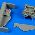 Accessory for plastic models - US NAVY torpedo loading cart