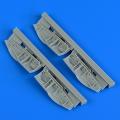Accessory for plastic models - Bristol Beaufighter undercarriage covers