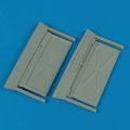 Accessory for plastic models - MiG-29A fulcrum air intake covers