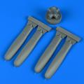 Accessory for plastic models - P-47 Thunderbolt propeller Curtiss electric