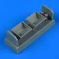Accessory for plastic models - Bf 109F/G/K seat (wood type)