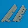 Accessory for plastic models - Fw Ta 154A-1/R1 undercarriage covers