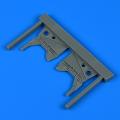 Accessory for plastic models - Hawker Hurricane undercarriage covers
