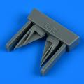 Accessory for plastic models - F-4E/EJ/F/J/S Phantom II vertical tail air inlet