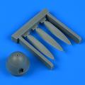 Accessory for plastic models - Bf 109F-2 propeller