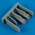 Accessory for plastic models - MiG-23 Flogger air scoops