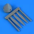 Accessory for plastic models - P-40E Warhawk propellers