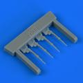 Accessory for plastic models - Avia S-199/CS-199 Piston rods with undercarriage legs locks