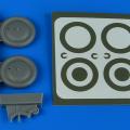 Accessory for plastic models - K5Y Willow wheels & paint masks