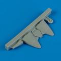 Accessory for plastic models - Brewster 339 Buffalo C/D/E tail cone and tailwheel