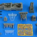 Accessory for plastic models - Rafale B - late cocpkit set