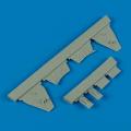 Accessory for plastic models - J2M3 Raiden undercarriage covers