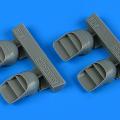 Accessory for plastic models - Harrier GR.1/GR.3 exhaust nozzles