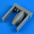 Accessory for plastic models - Fw 190D-9 air intake
