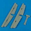 Accessory for plastic models - F7F Tigercat undercarriage covers