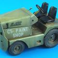 Accessory for plastic models - United tractor GC-340/SM340 tow tractor (basic) USAF/US ARMY