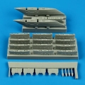 Accessory for plastic models - A-1 Skyraider pylons
