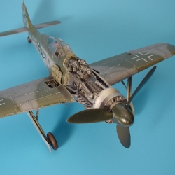 Fw 190D detail engine set