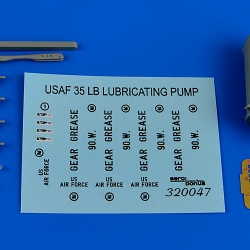 35Lb. lubricating bucket pump USAF